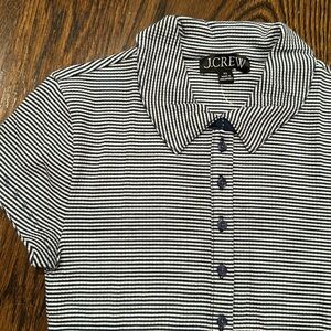 JCrew NWT women’s short sleeve fitted polo